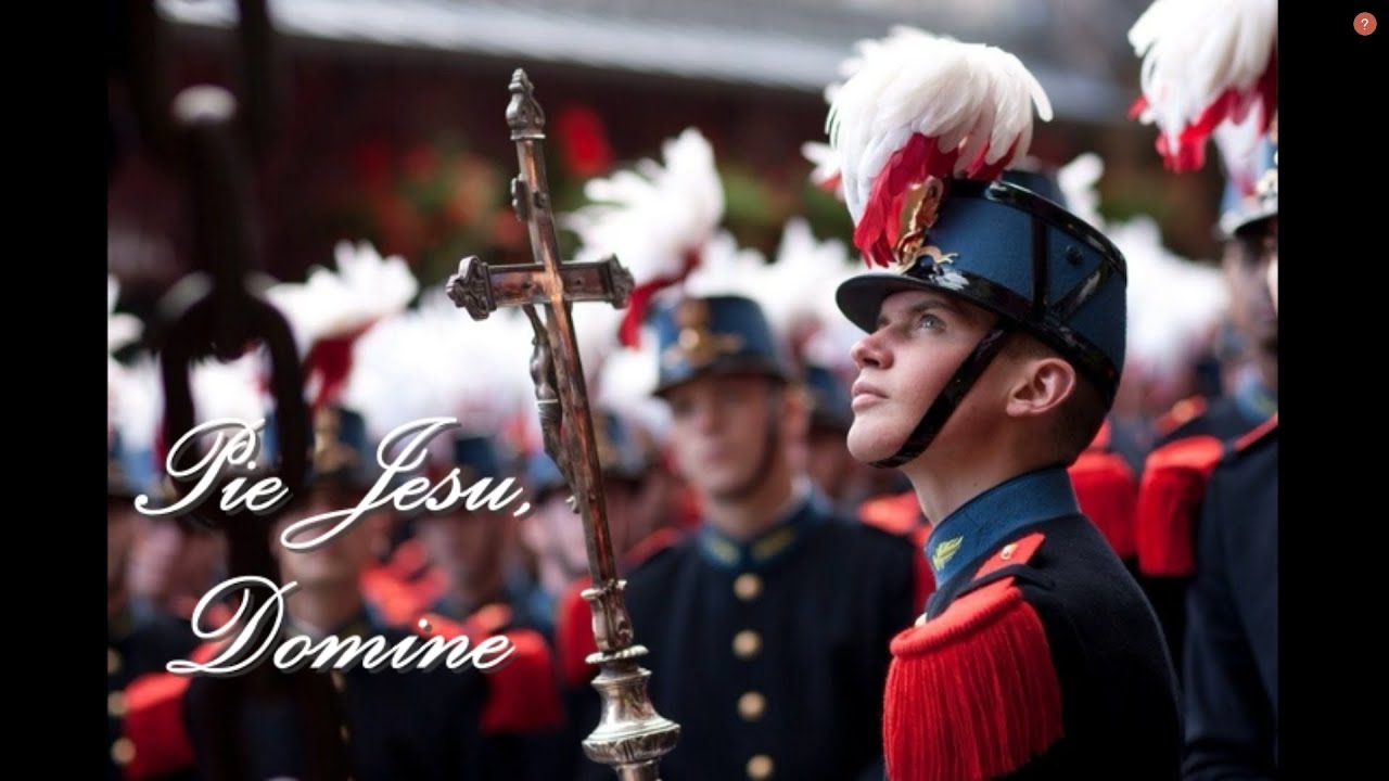 Pie Jesu Domine Promotion Chef de bataillon Bulle (SaintCyr) YouTube