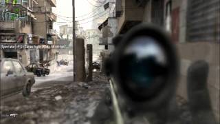 My Fastest headshot with a Sniper (slow motion) {HD}