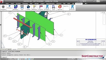 ShipConstructor 2012R2 Release Highlight - Improvements to Labeling |  | Shipbuilding