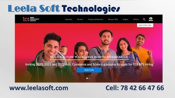 TCS Fresher Hiring Process || TCS National Qualifier Test (TCS NQT) for batch of 2023 || Leela Soft