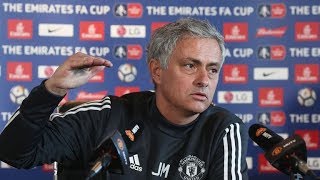Jose Mourinho Press Conference Manchester United v Brighton & Hove Albion.