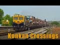 Colourful crossings Collection from Konkan Railway