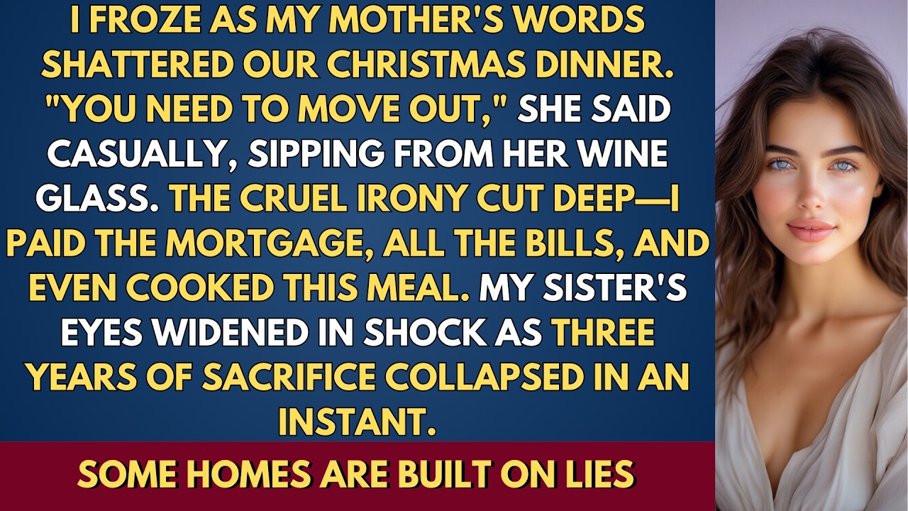 Моя мама велела мне съехать, пока я ел рождественский ужин. Ее дом вот-вот должен был...