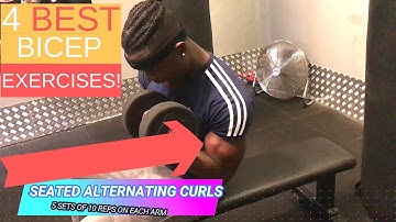 4  Biceps Exercises for Bigger Arms (DON