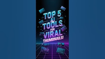 Top 5 AI Tools for Eye-Catching YouTube Thumbnails in 2024 🚀✨ #shorts #shortsfeed