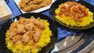 اضبط ريزو كنتاكي مع صوصات بطريقة المطاعم 😋حتبطلون تطلبو من بره✌️ريزو دجاج مقرمش