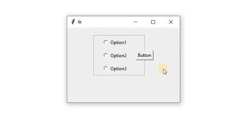 Tkinter LabelFrame Widget