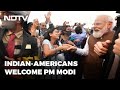 PM Narendra Modi arrives in Washington, Indian-Americans welcome him