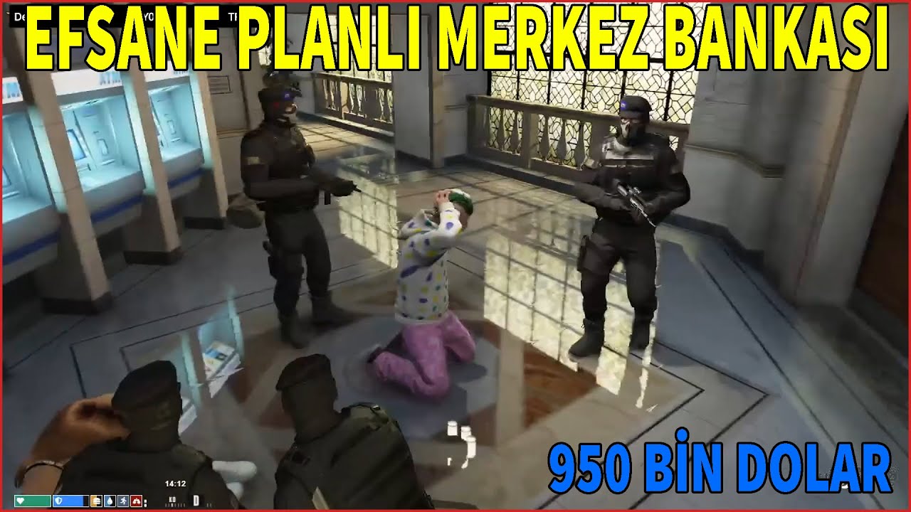 EDRP | Efsane Planlı Merkez Bankası Soygunu ! EMP Patlıyor ! Dani-Atabey-Poyraz-Bora-Yaman-Kenan !