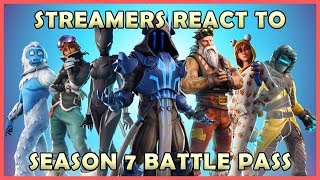 Streamers React To Season 7 Battle Pass Fortnite Moments