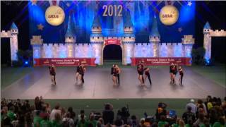 Oakton High School  Dance Team NDTC kick finals 2012