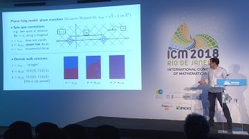 Planar Ising model at criticality: State-of-the-art and perspectives – Dmitry Chelkak – ICM2018