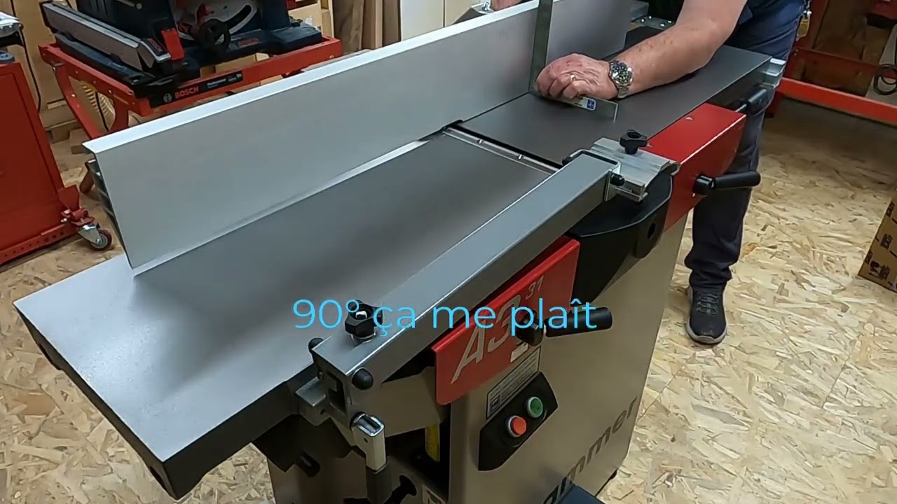 Woodworking Hammer dégo.-raboteuse présentation