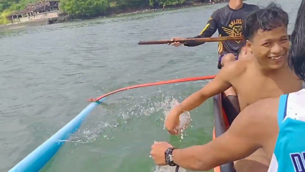 Dagway sa first time maka sakay ug bangka