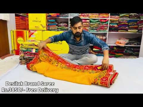 Desiluk Brand Saree 🌺 || Partywear Saree Collection 🤩 || Heavy Premium Saree 🔥 || Free