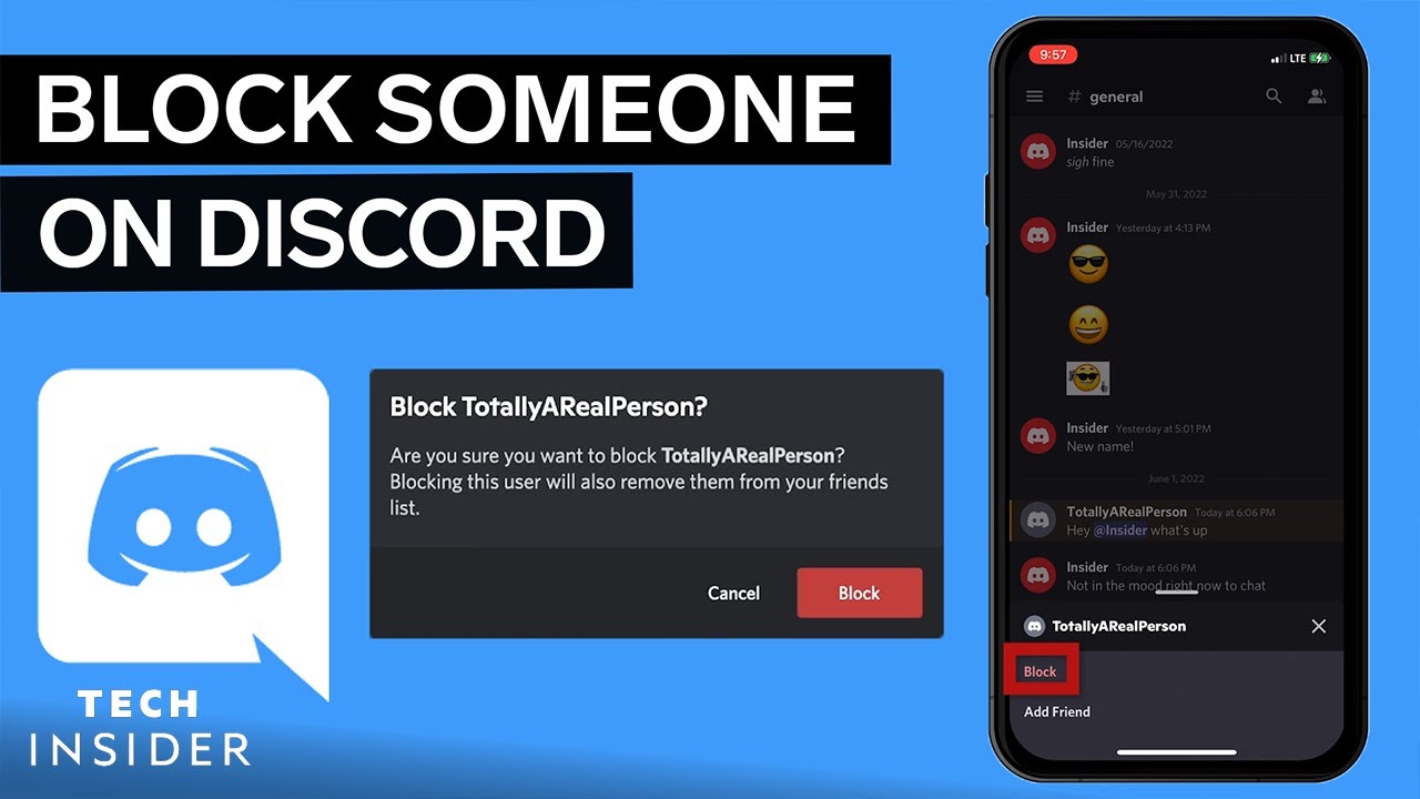 How To Block Someone On Discord | Tech Insider - YouTube