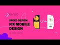 Imbunatatesc un design de Shopping App (Figma Speed Design)