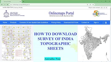 How to download SOI Toposheets and Administrative Boundary Database for free