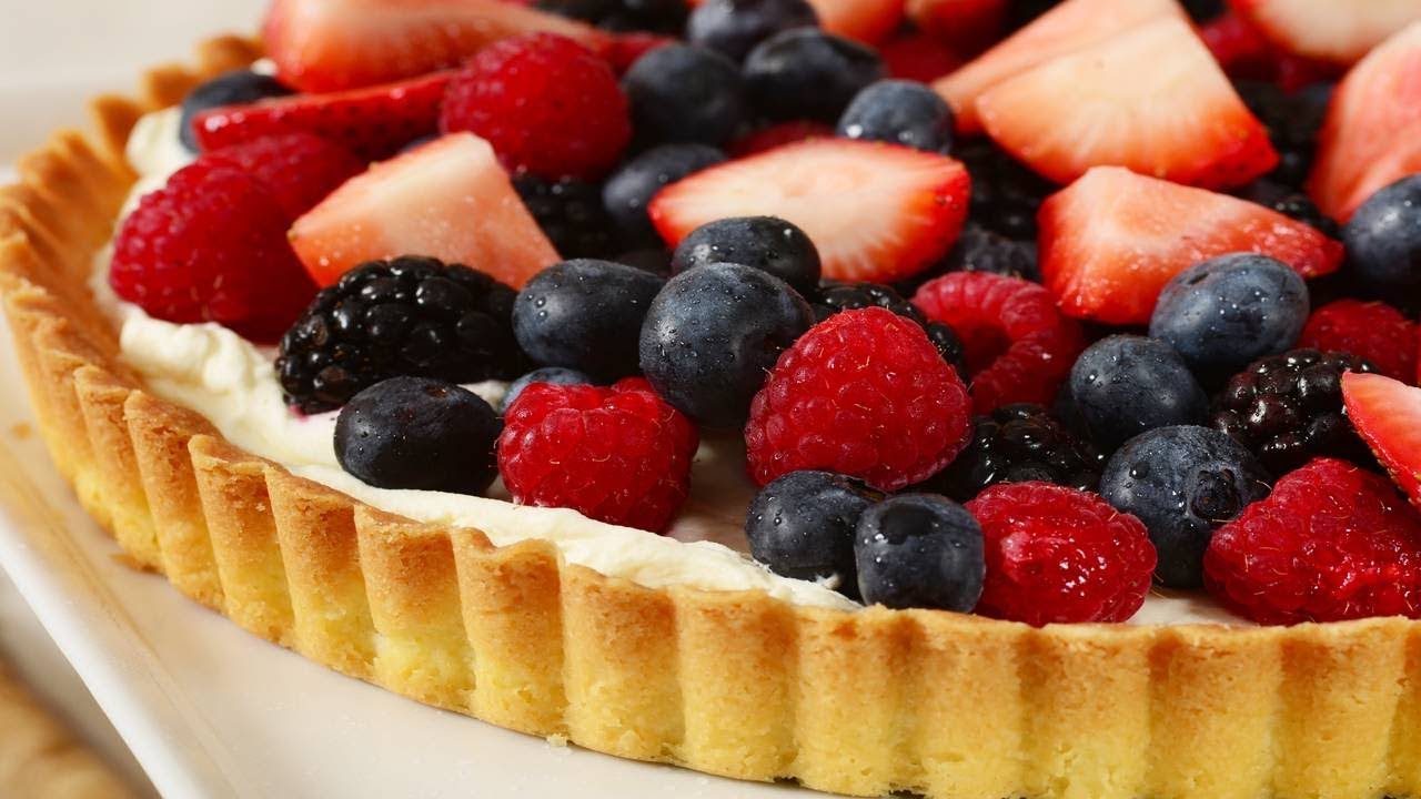 Easy Fruit Tart - Cooking Videos | Grokker