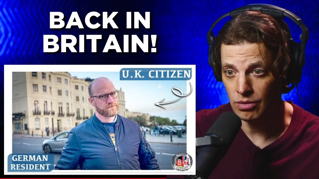 American Reacts to Reverse Culture Shock! Revisiting the UK From Germany!