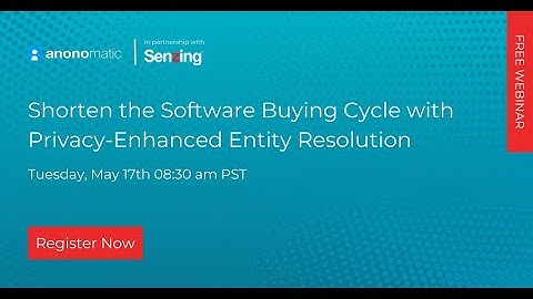 Privacy Enhanced Entity Resolution