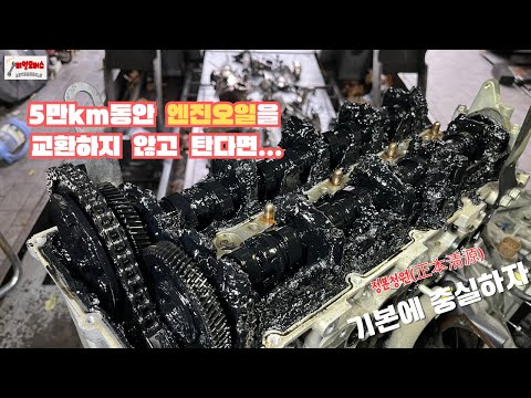 If you don't change your engine oil for 50,000 km...