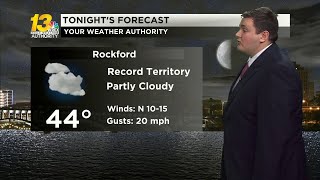 Clouds clearing leads to very chilly night