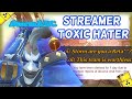 You worthless reta youre throwing  toxic placement matches   overwatch 2