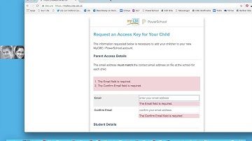 Setting up your Powerschool Account