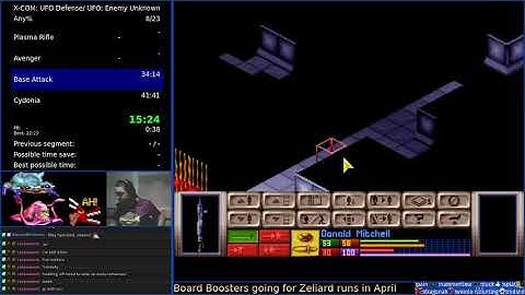 X-COM: UFO Enemy Unknown speedrun - any% (DOS) - 38:55