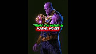 Every Hidden Details You Missed In Marvel Movies #avengers #marvel #shorts