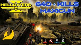 Helldivers 2 Terminids Minigun + Cookout Full Clear Solo Super Helldive
