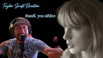 Taylor Swift - thanK you aiMee REACTION From The Tortured Poets Department Anthology