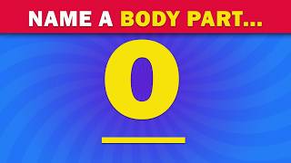 Word Association Game 🦴 ABC Speed Quiz | Body Parts Edition