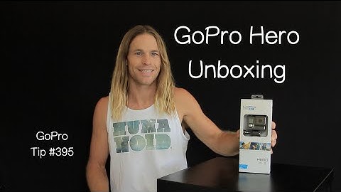 GoPro Hero Unboxing - GoPro Tip #395 | MicBergsma