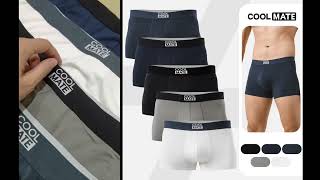 Coolmate 5-Pack Men's Trunk Briefs: Soft, Antibacterial, and Odor-Resistant Bamboo & Lenzing Moda... screenshot 1