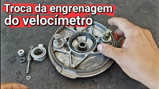 How to replace the speedometer gear on Fan, Bros, Titan150, Titan125, Biz125/100 motorcycles. screenshot 4