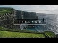 Ireland  the land of green aerial drone 4k