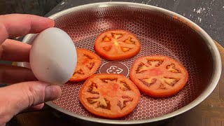 Do you have tomatoes and eggs at home? 😋 Simple, quick and delicious recipe!