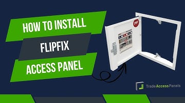 How To Install Access Panel With Picture Frame - FlipFix | Trade Access Panels