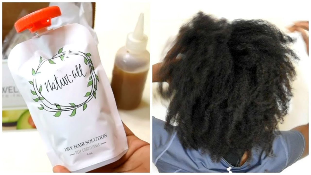 Deep Condition With Me Naturall Club Dry Hair Solution 4c
