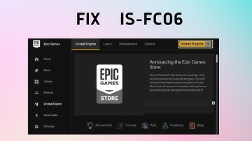 How to Fix "IS-FC06: Unable to write or create file chunks" Error in Epic Game Launcher