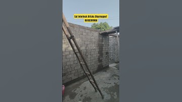 Interlock Bricks House Construction #interlockingbricks #interlockbricks #home #house #viralshorts