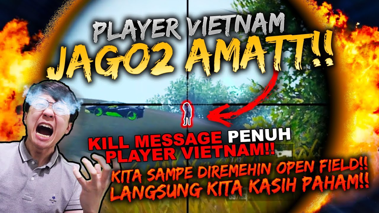 KETEMU PLAYER VIETNAM JAGO2 AMAT!! BAWA LAMBORGHINI SAMBIL NGEREMEHIN KITA PULA!! | PUBG MOBILE