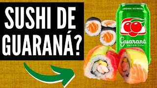 SUSHI DE GUARANÁ - Receita de sushi, receita ousada
