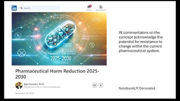 AI Commentary on Pharmaceutical Harm Reduction: A Reset for 2025-2030