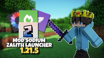 Best FPS Boost Mods For Minecraft 1.21.5 Pojav/Zalith Launcher (Real Sodium)!!