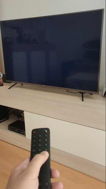 Xiaomi MI TV 4S 43'' - black screen when tuning on Tv