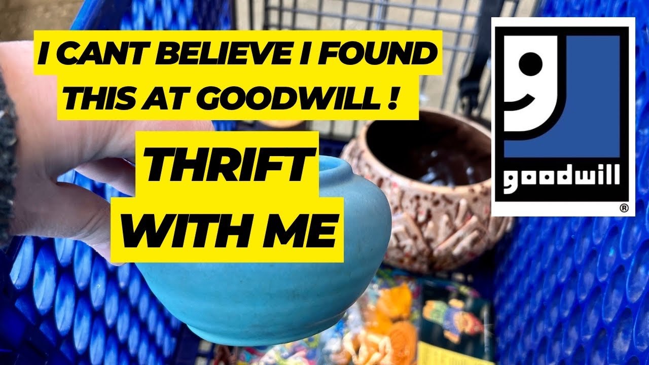 I can’t believe I found this Thrifting at Goodwill Thrift with me for ...