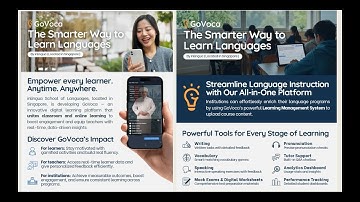 Meet GOVOCA — the world’s first AI-powered, CEFR-based language learning platform.